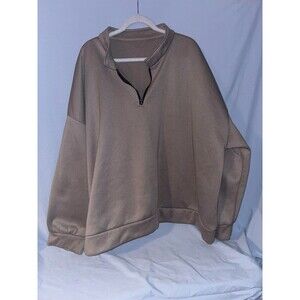 Gray Fleece pull over